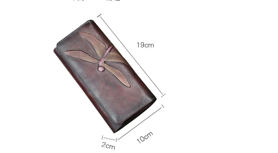 Portefeuille Aurora Classic Vintage – Fabriqué en cuir véritable de première qualité