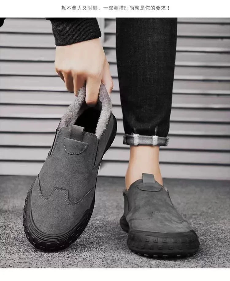 Northplush – Bota Homem com forro super quente e impermeável