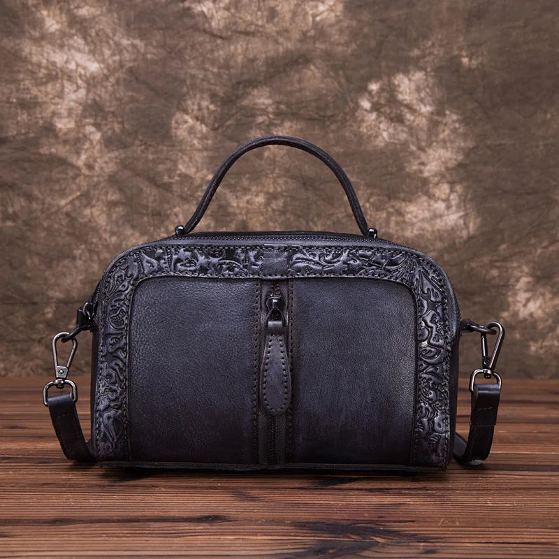 Mala Alba Vintage – Em Couro Genuíno Premium