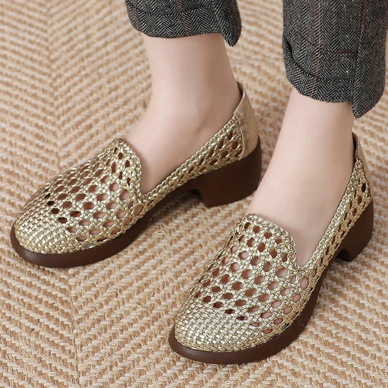 Mocassins Cléopâtre RAFEZZI - Confortables et élégants (Cuir véritable)