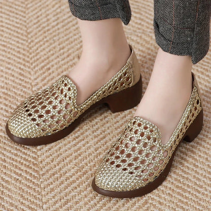 Mocassins Cléopâtre RAFEZZI - Confortables et élégants (Cuir véritable)