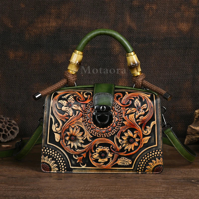 Mala Floral Elisa Vintage – Design Elegante de Alta Qualidade