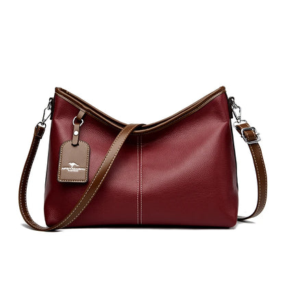 Sac seau élégant bicolore