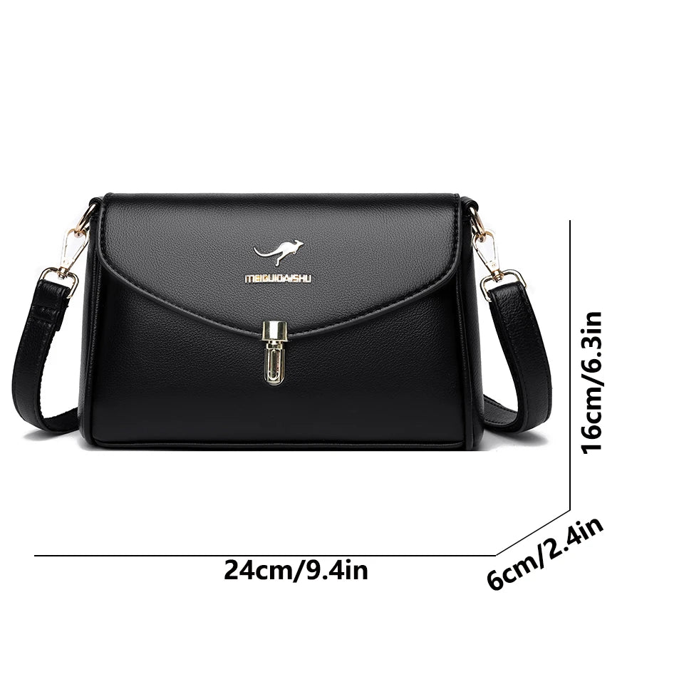 Luna Crossbody – Bolsa de Ombro Elegante