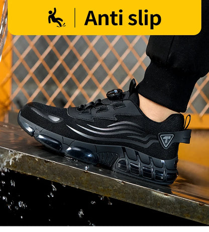 TorqueLock S3 – Sapatos de Segurança com Ajuste Rápido Rotativo