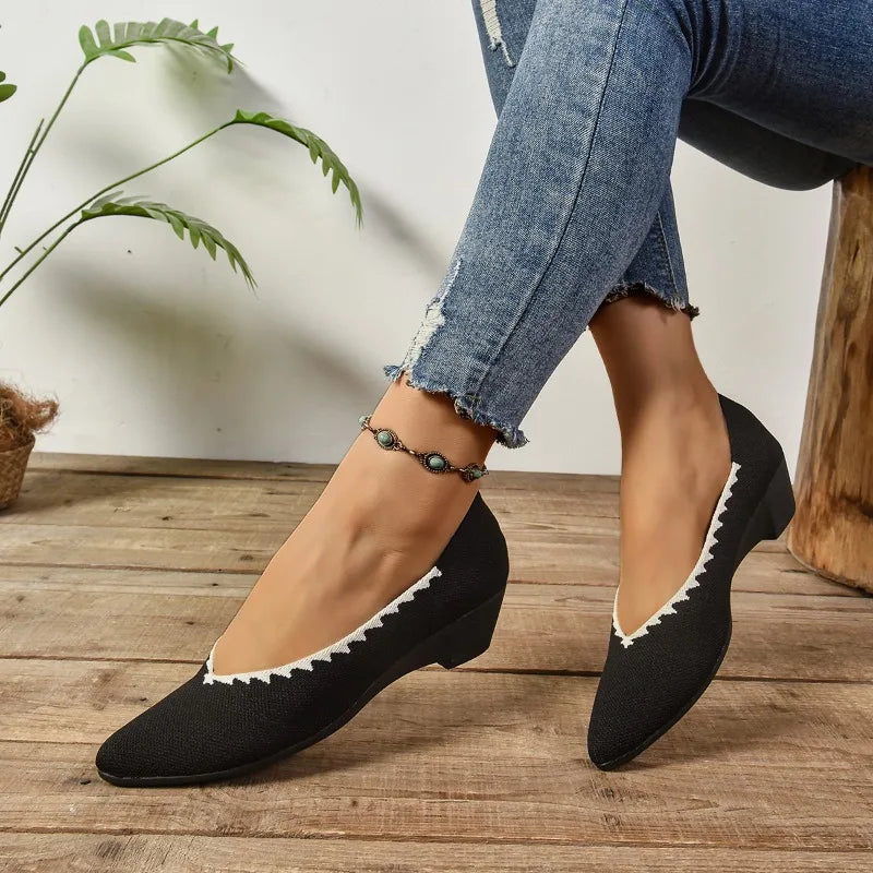 Brotetta - Chaussure de style ballerine très élégante et confortable