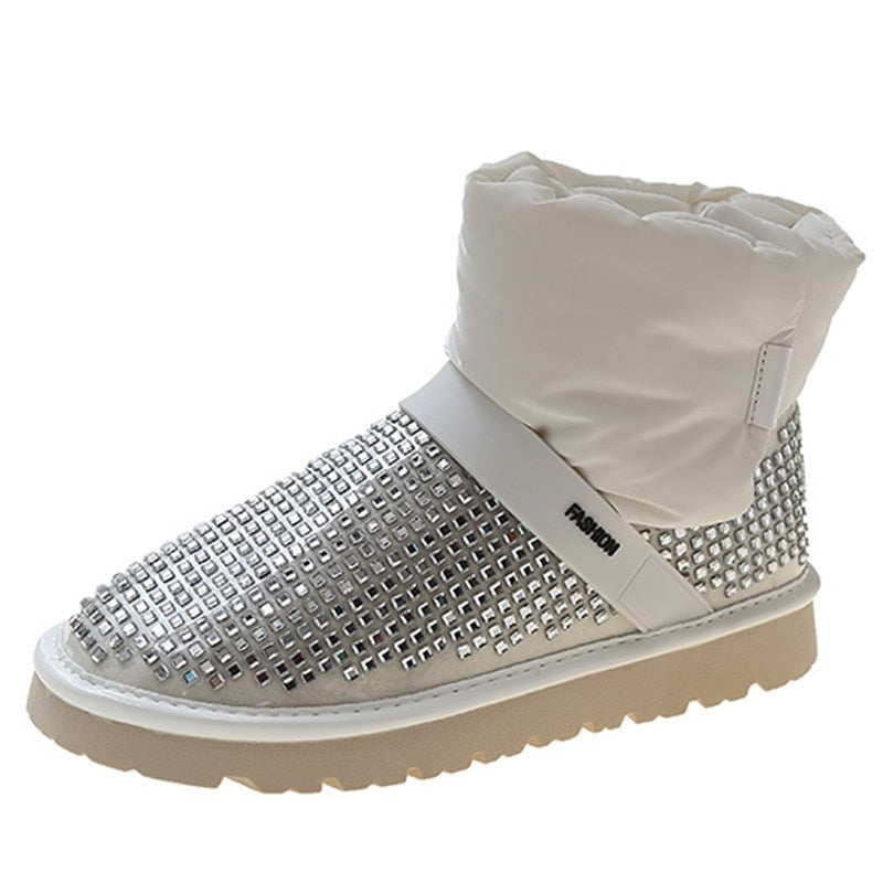 Rostova - Bottes d'hiver ornées de strass