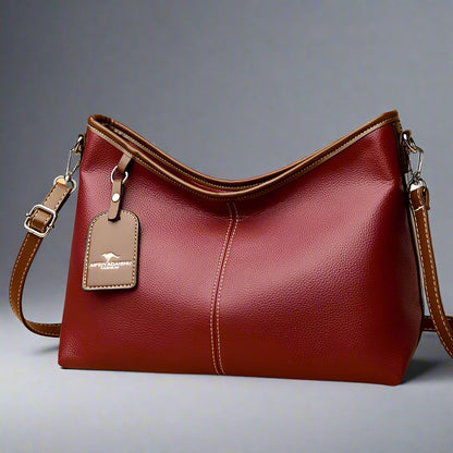 Sac seau élégant bicolore
