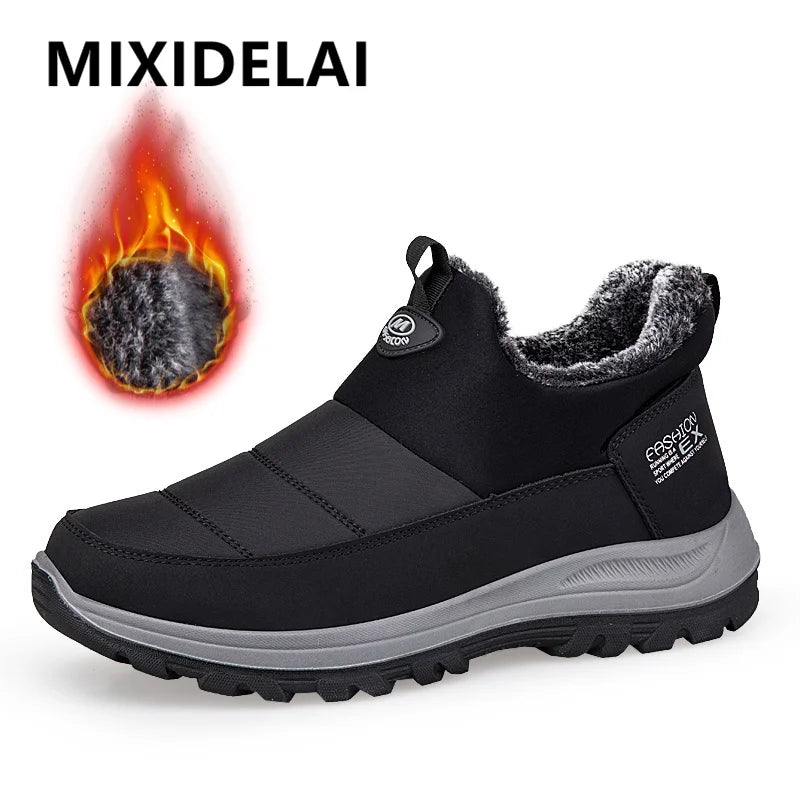 Brookholt – Bota Homem com forro super quente e impermeável