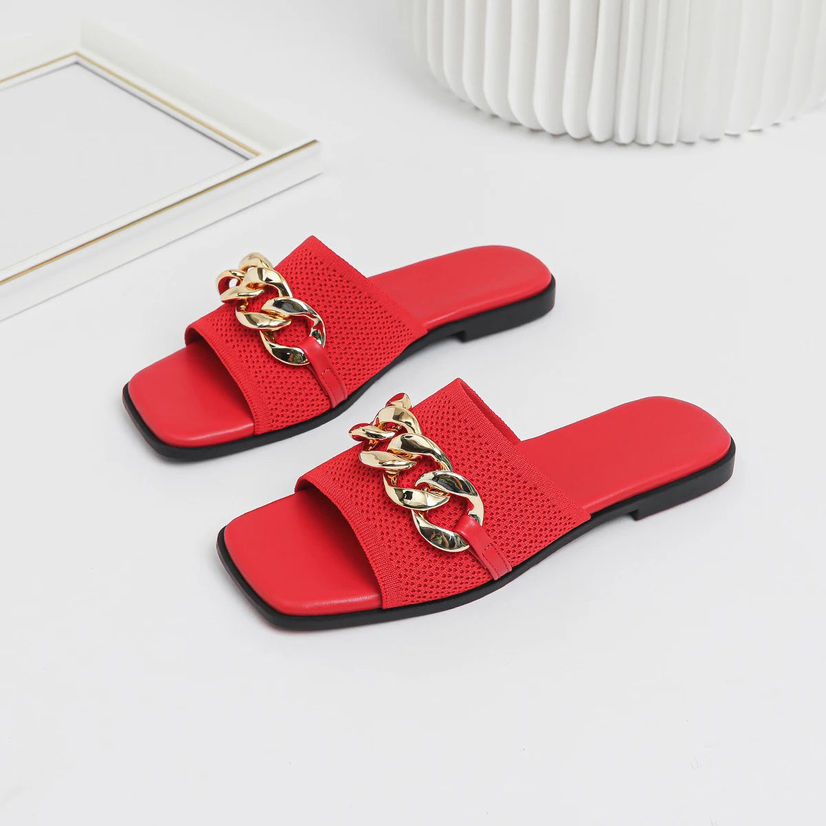 Isadora Pump Flat Tongs - Chaussures très élégantes et confortables