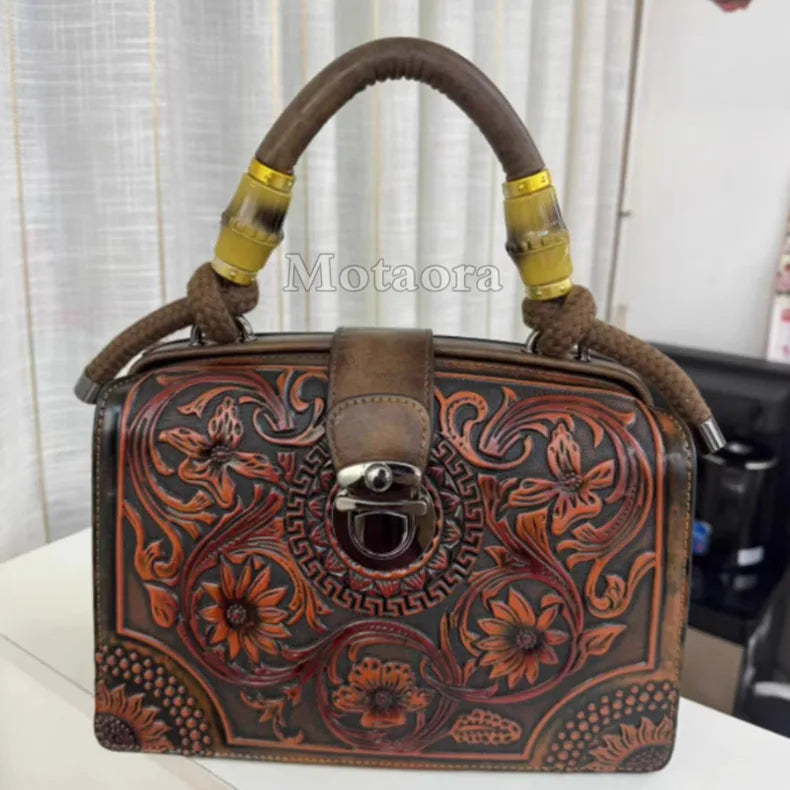 Mala Floral Elisa Vintage – Design Elegante de Alta Qualidade