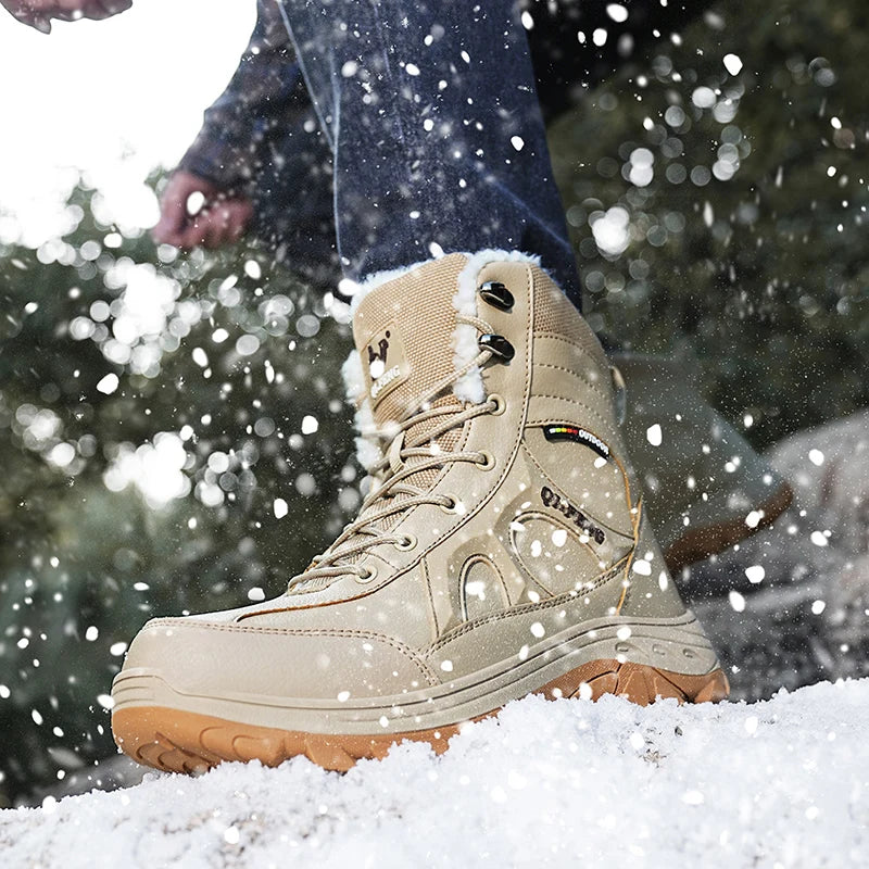 Clearholt – Bota Homem com forro super quente e impermeável