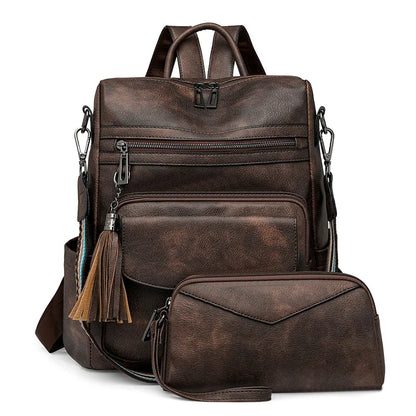 Sac à dos « Duo Fringe » – Style et polyvalence pour les voyages et le quotidien