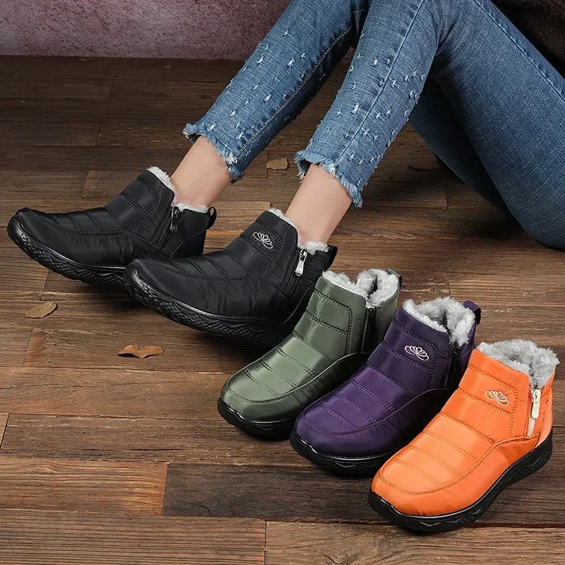 Oriana - Botas De Neve Femininas Henan Plush