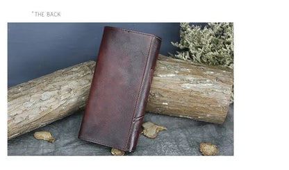 Portefeuille Aurora Classic Vintage – Fabriqué en cuir véritable de première qualité