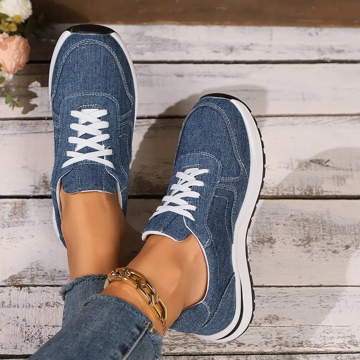 Baskets Lia - Confortables et stylées