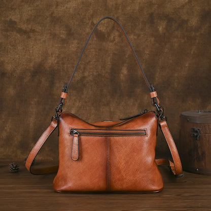 Sac Siena Vintage – En cuir véritable, compact 