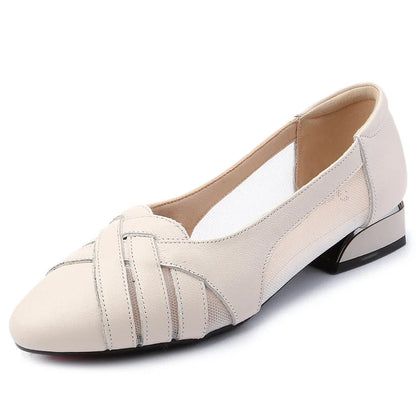 Anatana - Chaussure en cuir véritable ultra confortable