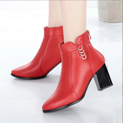 Bottes Giorgia Aire - Cuir véritable