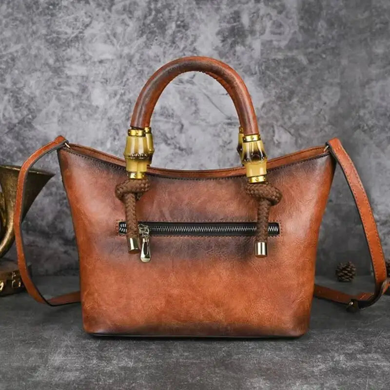 Mala Kyoto Bamboo Vintage – Elegância Natural