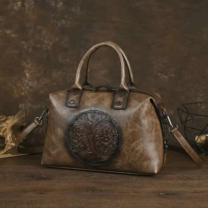 Sac Boston Carolina Vintage – Design élégant et de haute qualité