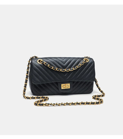 Véronique Chain – Bolsa em Couro Genuíno