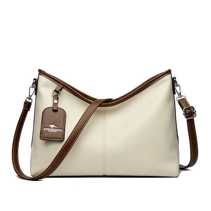 Sac seau élégant bicolore