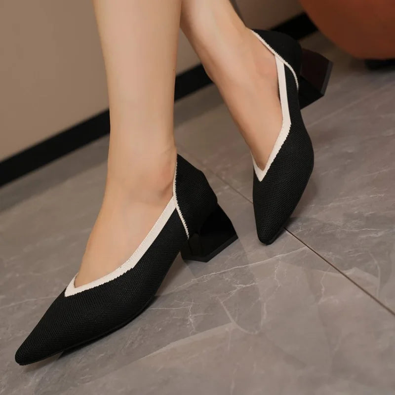 Escarpins Narah Isadora - Chaussures à talon bloc très élégantes et confortables