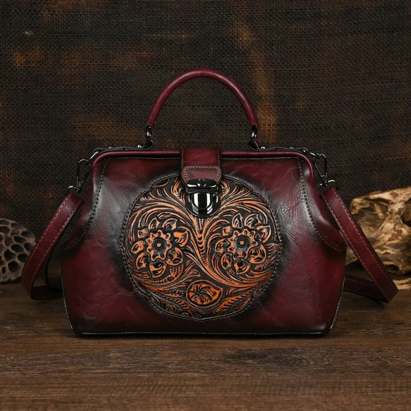 Mochila Floral Aurora Vintage – Design Elegante de Alta Qualidade