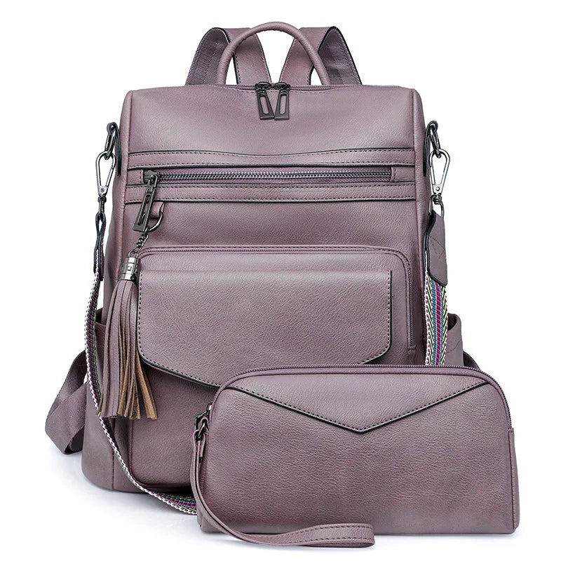 Sac à dos « Duo Fringe » – Style et polyvalence pour les voyages et le quotidien