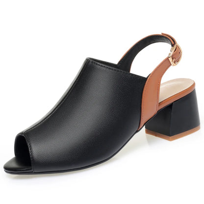 Gorla - Sandale ultra confortable (cuir véritable)