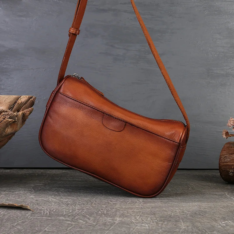 Sac Luna Vintage – Fabriqué en cuir véritable de première qualité