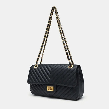 Véronique Chain – Bolsa em Couro Genuíno