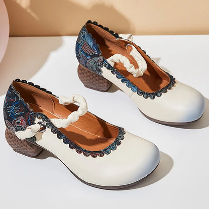 Gorla Mari - Chaussure ultra confortable (cuir véritable)