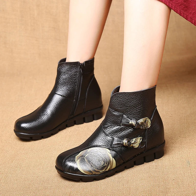 Bottes Tabata - Cuir véritable
