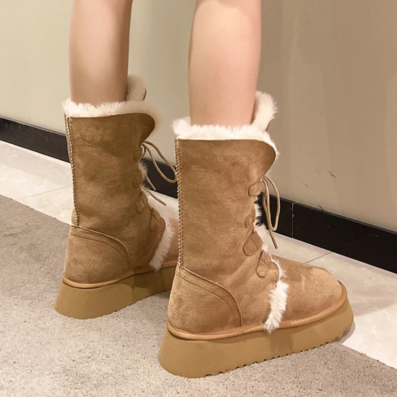 Bottes Helega - Doublées, ultra chaudes et confortables