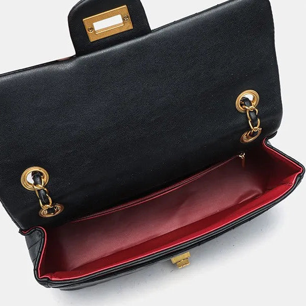 Véronique Chain – Bolsa em Couro Genuíno