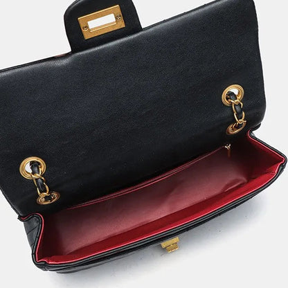Véronique Chain – Bolsa em Couro Genuíno