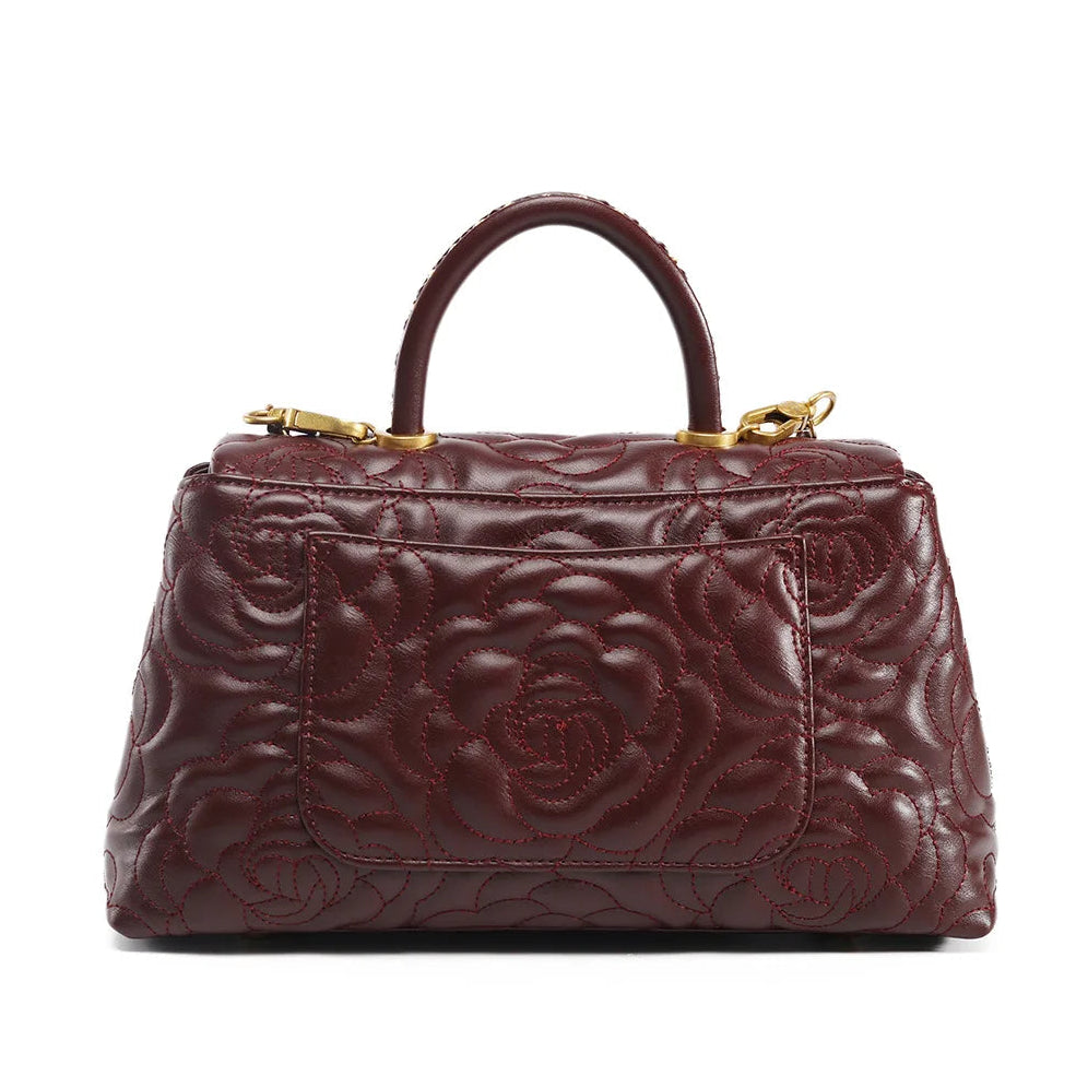 Camélia Élégance – Bolsa em Couro Genuíno