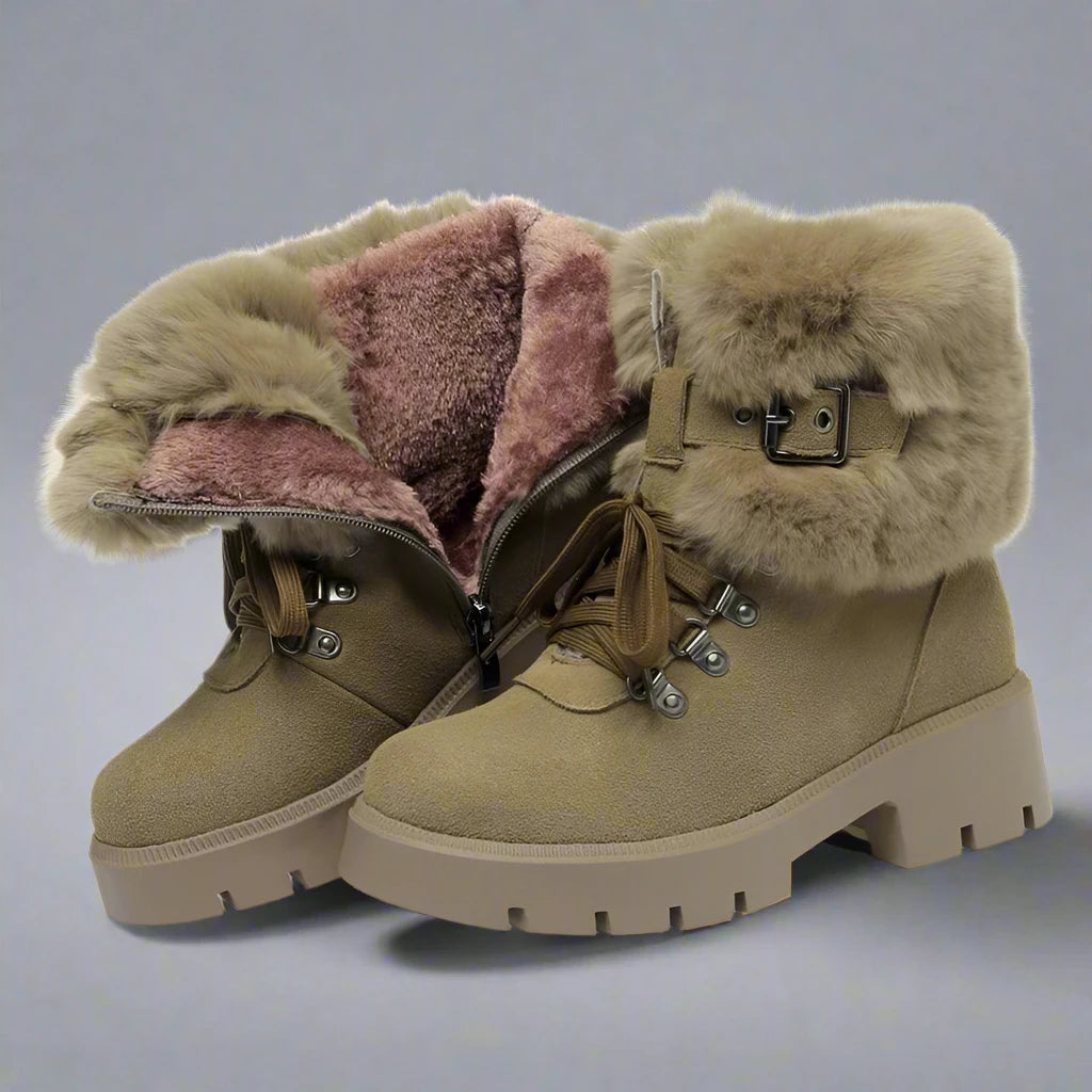 Bottes en cuir véritable Tatianna Daux
