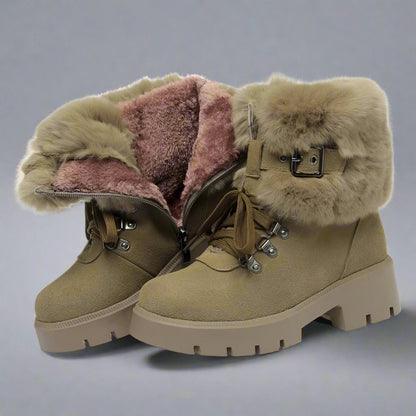 Bottes en cuir véritable Tatianna Daux