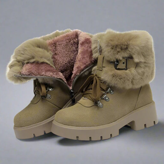 Bottes en cuir véritable Tatianna Daux