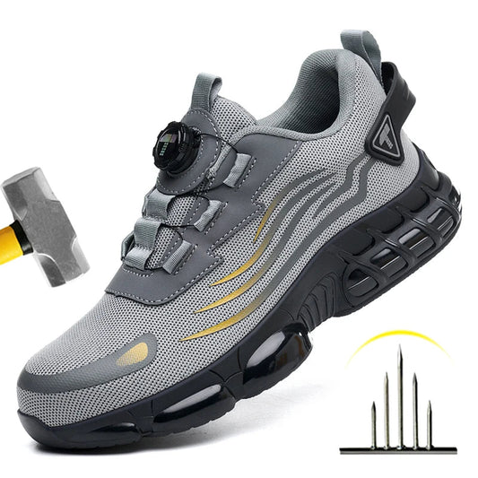 TorqueLock S3 – Sapatos de Segurança com Ajuste Rápido Rotativo