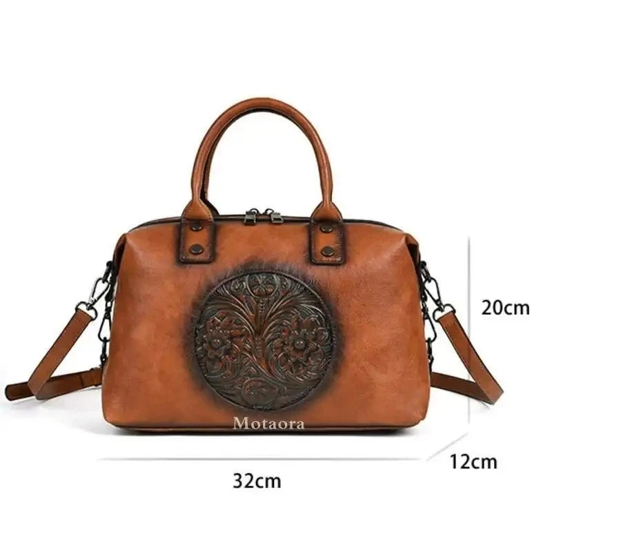 Sac Boston Carolina Vintage – Design élégant et de haute qualité