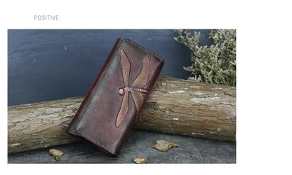 Portefeuille Aurora Classic Vintage – Fabriqué en cuir véritable de première qualité