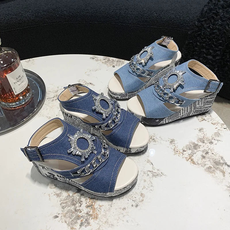 Sandales Sophie Jeans - Fraîches et confortables
