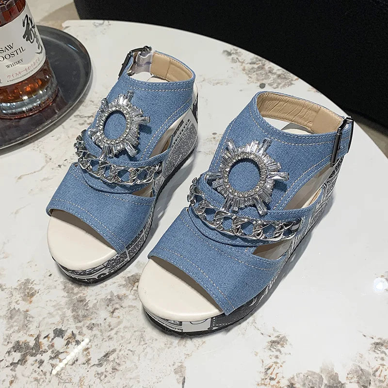 Sandales Sophie Jeans - Fraîches et confortables