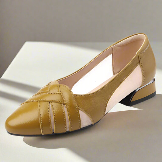 Anatana - Chaussure en cuir véritable ultra confortable
