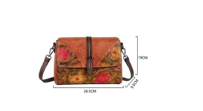 Sac Valentina Vintage – Fabriqué en cuir véritable de première qualité
