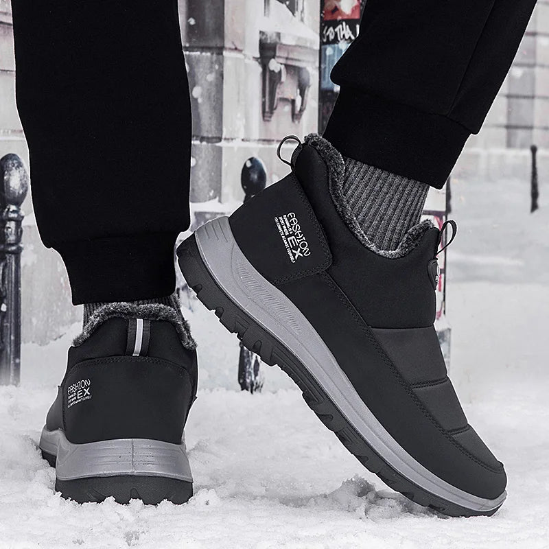 Brookholt – Bota Homem com forro super quente e impermeável